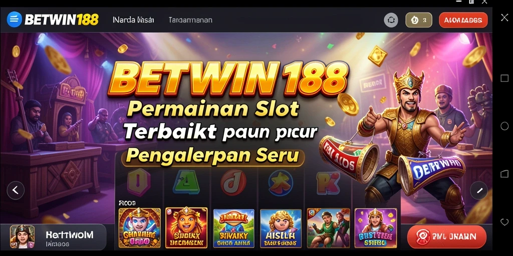 Tampilan gameplay slot yang menarik dan menegangkan di BETWIN188.