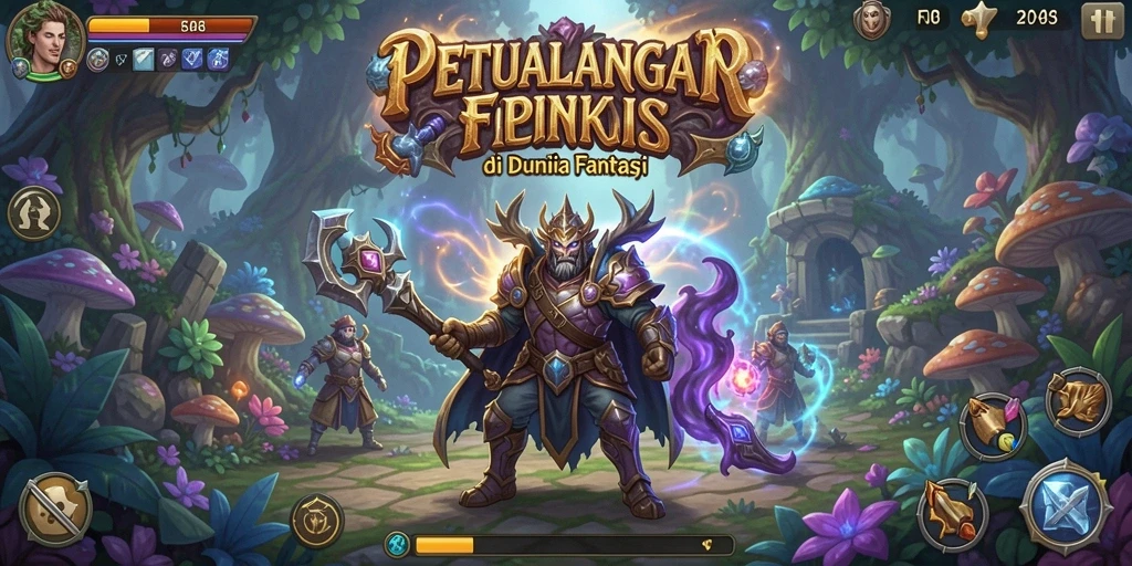 Tangkapan layar gameplay F08 dengan aksi petualangan yang seru.