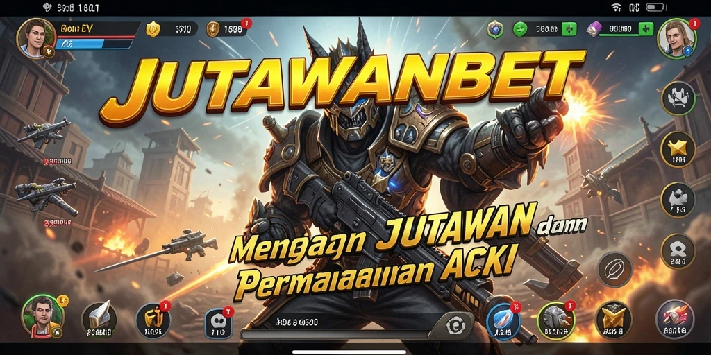 Screenshot menampilkan gameplay seru dalam aksi seru JUTAWANBET.