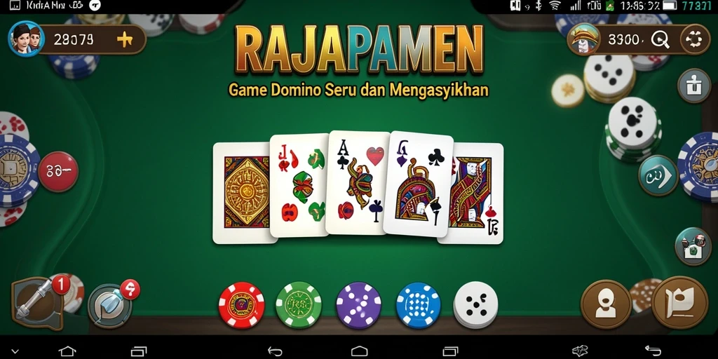 Tampilan gameplay RAJAPAMEN yang seru dan kompetitif.