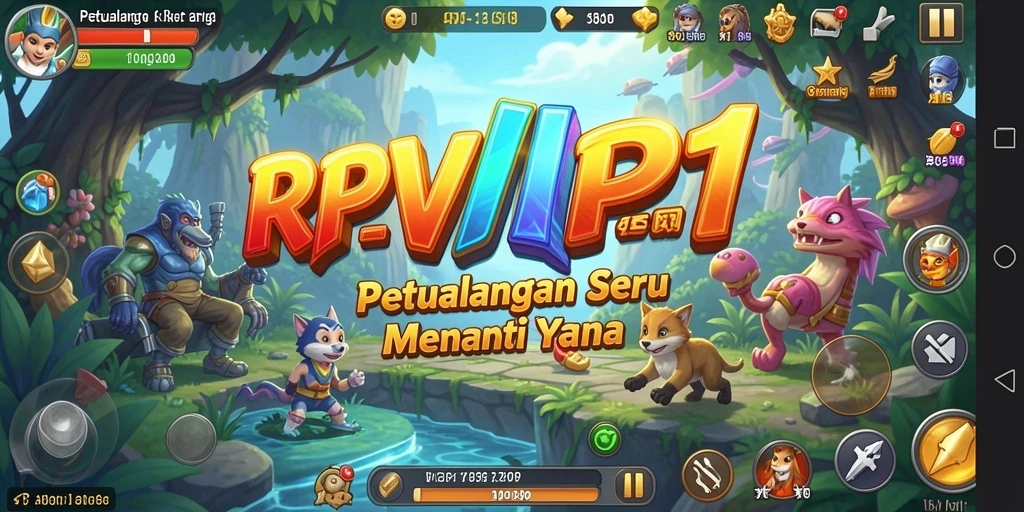 Visual memukau dan gameplay seru dalam RPVIP1.