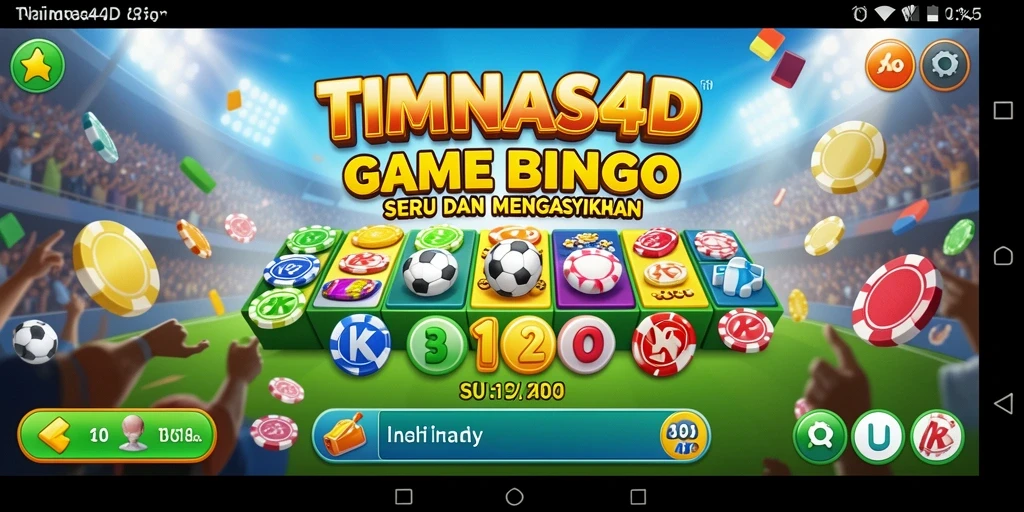 Screenshot gameplay Bingo yang menarik dan interaktif.