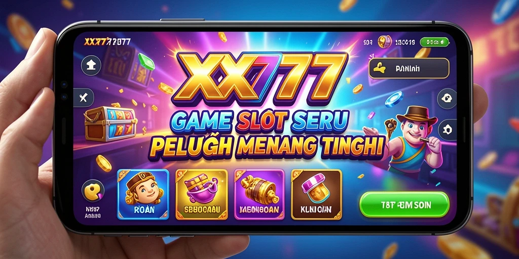 Tampilan gameplay XXX777 yang menarik dengan fitur slot yang seru.